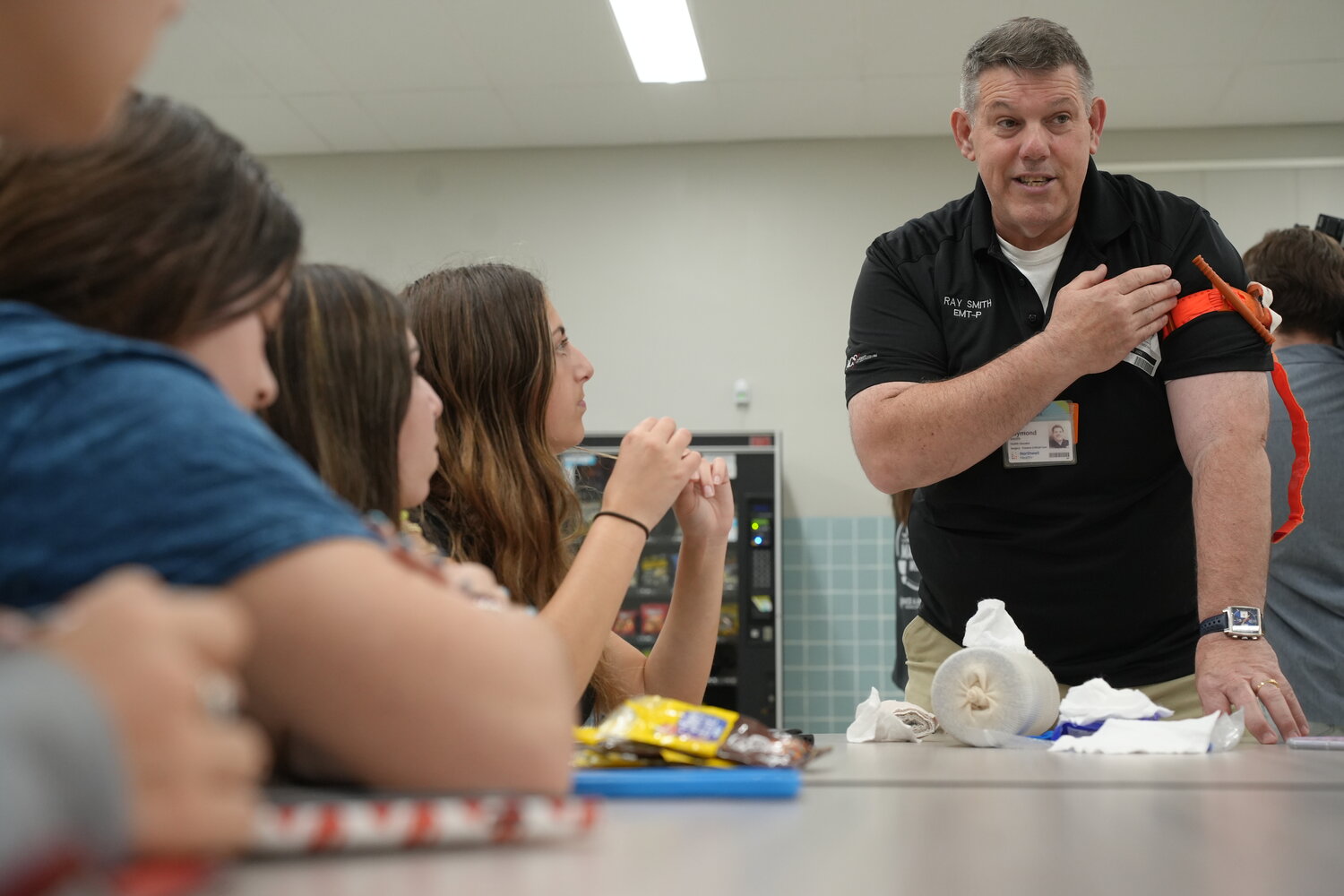 John F. Kennedy Students Learn How To 'Stop The Bleed' | Herald ...